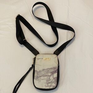 Aimee Kestenberg Crossbody Bag - Black and White Marble